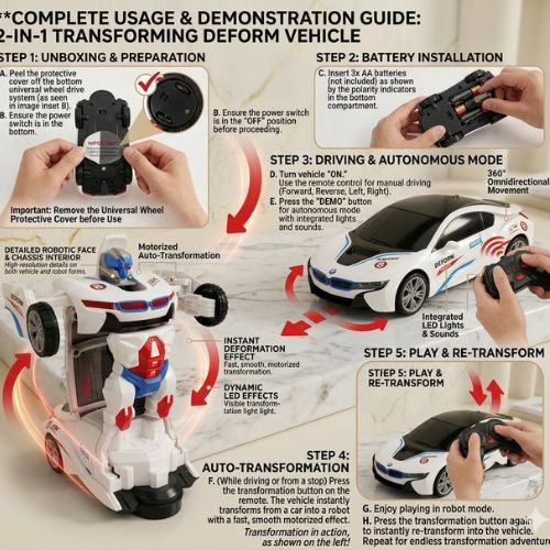 Robot Deform Car